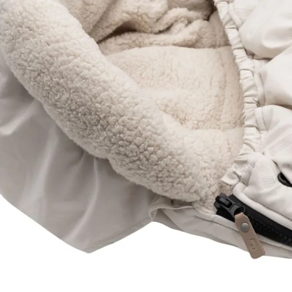 Jollein Voetenzak Buggy/Kinderwagen Embossed – Milky Coffee> Accessoires Kinderwagens|Accessoires Tweeling/Duo