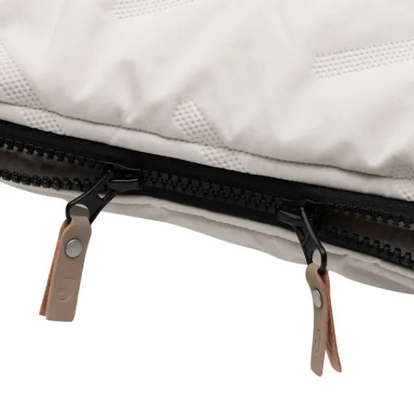 Jollein Voetenzak Buggy/Kinderwagen Embossed – Milky Coffee> Accessoires Kinderwagens|Accessoires Tweeling/Duo