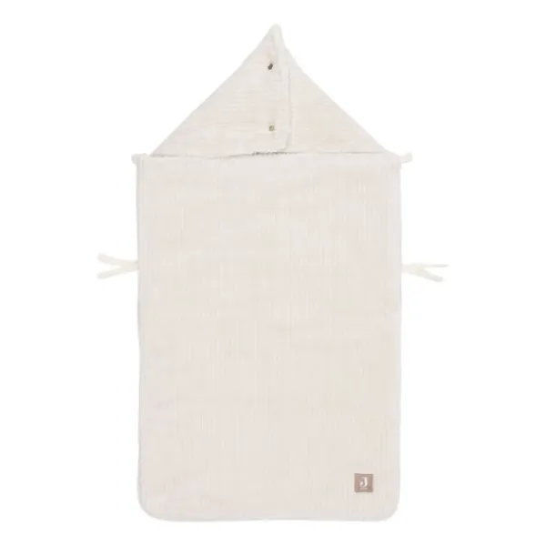 Jollein Voetenzak Groep 0+ 3/5 punts gordel - Basic Knit - Wild Rose> Accessoires Autostoel