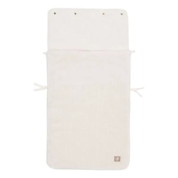 Jollein Voetenzak Groep 0+ 3/5 punts gordel - Basic Knit - Wild Rose> Accessoires Autostoel