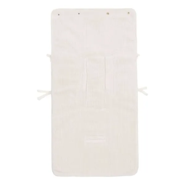 Jollein Voetenzak Groep 0+ 3/5 punts gordel - Basic Knit - Wild Rose> Accessoires Autostoel