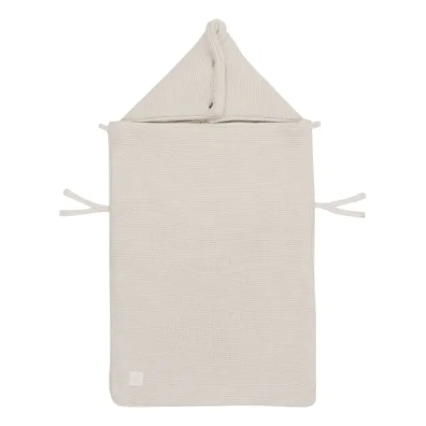 Jollein Voetenzak Groep 0+ 3/5 punts gordel - Basic Knit - Wild Rose> Accessoires Autostoel