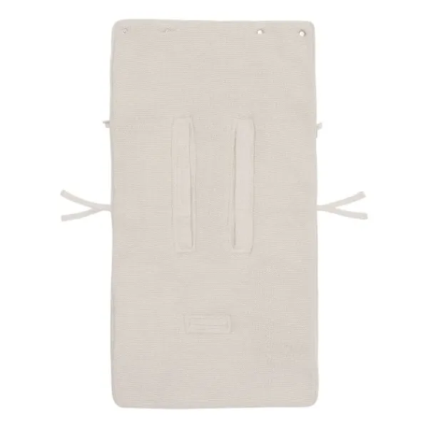 Jollein Voetenzak Groep 0+ 3/5 punts gordel - Basic Knit - Wild Rose> Accessoires Autostoel