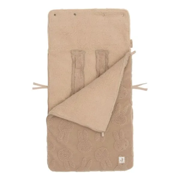 Jollein Voetenzak Groep 0+ 3/5 punts gordel - Basic Knit - Wild Rose> Accessoires Autostoel