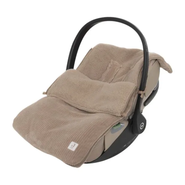 Jollein Voetenzak Groep 0+ 3/5 punts gordel - Basic Knit - Wild Rose> Accessoires Autostoel