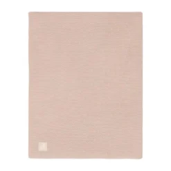 Jollein Wiegdeken Basic Knit - Wild Rose - 75 x 100 cm><noscript><img width=