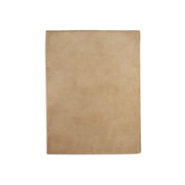 Jollein Wiegdeken Basic Knit Nougat/Fleece 75 x 100 cm> Wiegdekens