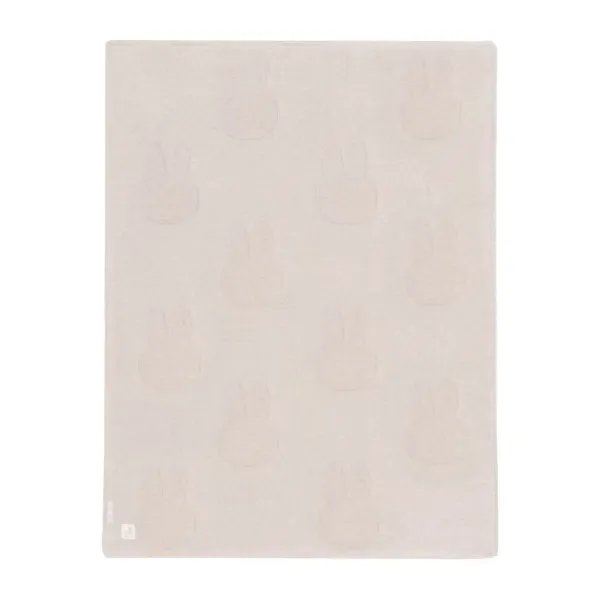 Jollein Wiegdeken Corel Fleece Miffy Nougat 75 x 100 cm> Wiegdekens