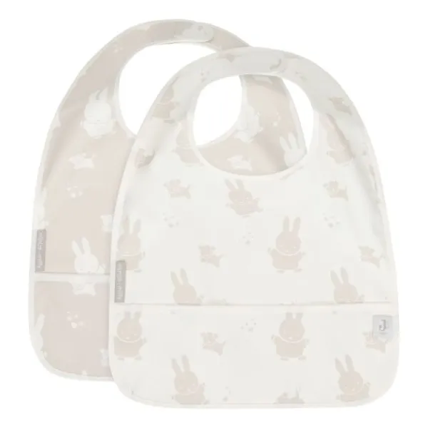 Jollein Wiegdeken Corel Fleece Miffy Nougat 75 x 100 cm> Wiegdekens