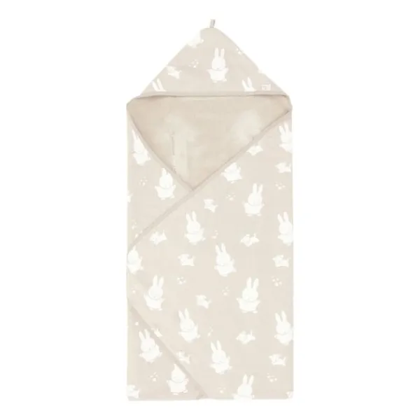 Jollein Wiegdeken Corel Fleece Miffy Nougat 75 x 100 cm> Wiegdekens