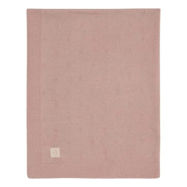 Jollein Wiegdeken Cosy Knit Sea Green 75 x 100 cm> Wiegdekens
