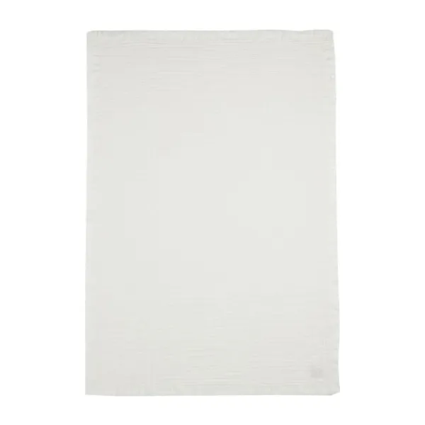 Jollein Wiegdeken Muslin Fringe Ivory 75 x 100 cm> Wiegdekens