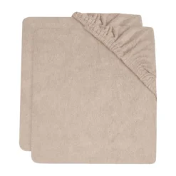 Jollein Wieghoeslaken Jersey Olive Green 40/50 x 80/90 cm 2-Pack><noscript><img width=
