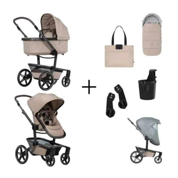 Joolz Day5 Essential Newborn Bundel - Dark Navy Blue> Wandelwagens|Complete Kinderwagens