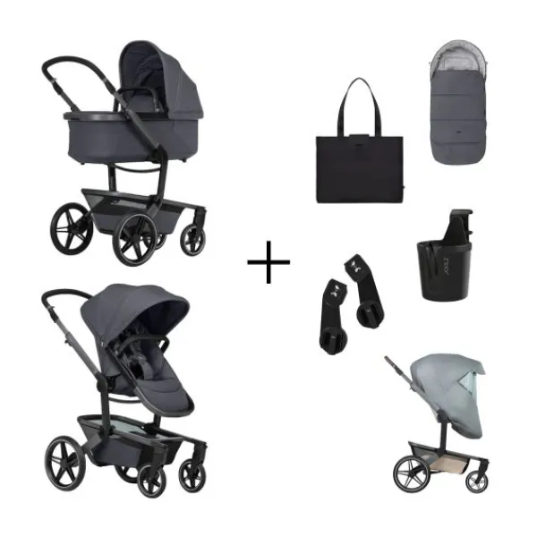 Joolz Day5 Essential Newborn Bundel - Dark Navy Blue> Wandelwagens|Complete Kinderwagens