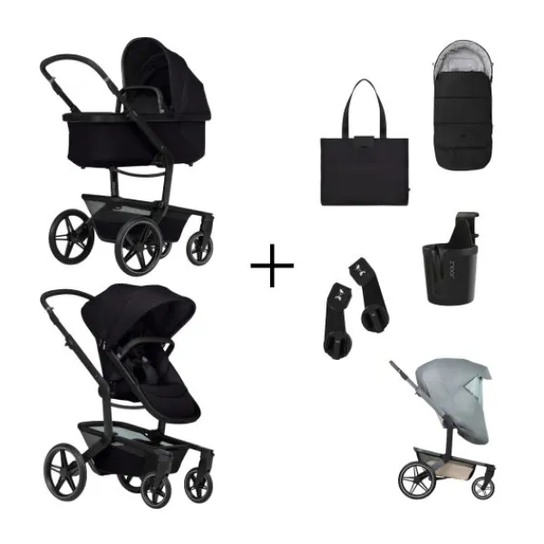 Joolz Day5 Essential Newborn Bundel - Dark Navy Blue> Wandelwagens|Complete Kinderwagens