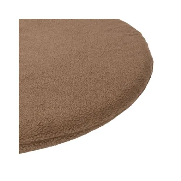 Kidsmill Boxmatras Hoes Rond Sheep Brown 90 cm> Accessoires Boxen