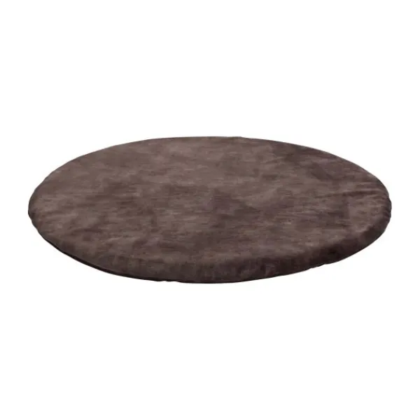 Kidsmill Boxmatras Hoes Rond 90 Velours Natural> Accessoires Boxen