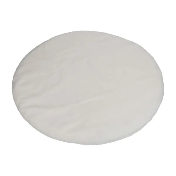 Kidsmill Boxmatras Hoes Rond 90 Velours Natural> Accessoires Boxen