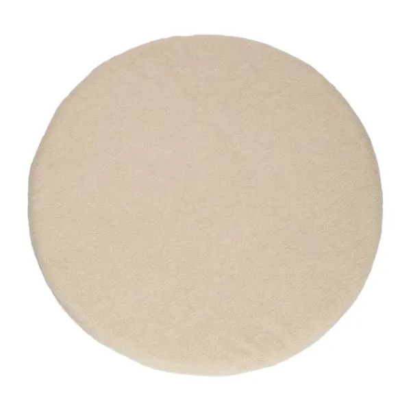 Kidsmill Boxmatras Hoes Rond 90 Velours Natural> Accessoires Boxen