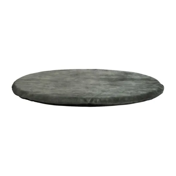 Kidsmill Boxmatras Hoes Rond 90 Velours Natural> Accessoires Boxen