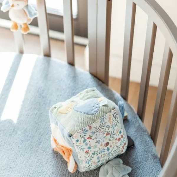 Kidsmill Soft Elegance II Boxmatras Hoes Rond Ø 90 cm - Iceblue> Accessoires Boxen