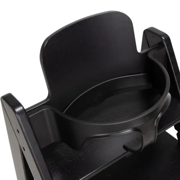 Kidsmill Up! Kinderstoel Incl. Kunststof Babyset - Zwart> Houten Kinderstoelen