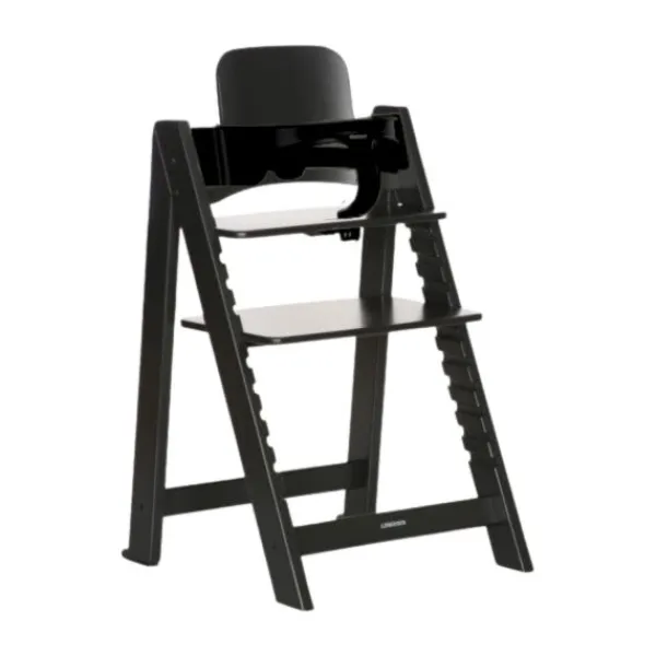 Kidsmill Up! Kinderstoel Incl. Kunststof Babyset - Zwart> Houten Kinderstoelen