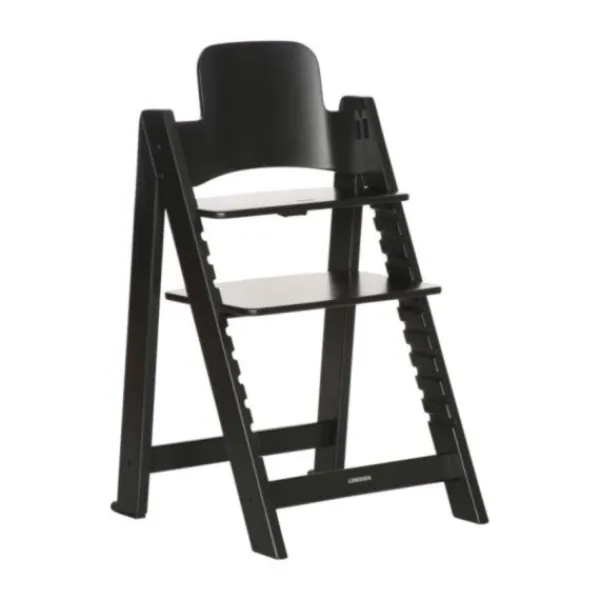 Kidsmill Up! Kinderstoel Incl. Kunststof Babyset - Zwart> Houten Kinderstoelen
