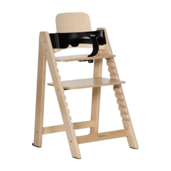 Kidsmill Up! Kinderstoel Incl. Kunststof Babyset - Zwart> Houten Kinderstoelen