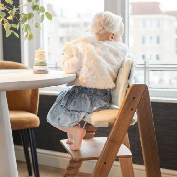 Kidsmill Up! Kinderstoel Incl. Kunststof Babyset - Zwart> Houten Kinderstoelen