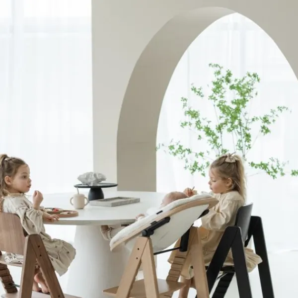 Kidsmill Up! Meegroei kinderstoel Oatmeal> Houten Kinderstoelen|Meegroeistoelen