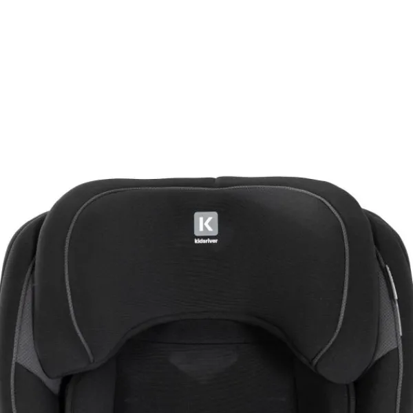 Kidsriver Autostoel Omega-S Zwart I-size groep 2/3 (100-150 cm)> Autostoel Groep 2/3 (15-36Kg)