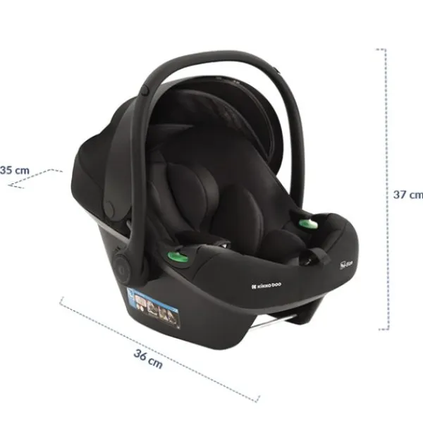 Kikkaboo Autostoel i-Prime groep 0 Zwart> Autostoel Groep 0+ (0-13Kg)