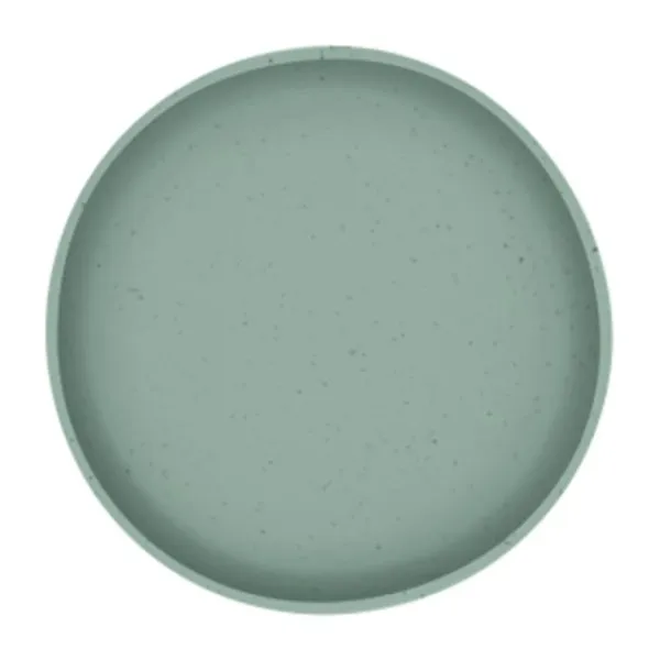 Kikkaboo Bord - Platina Siliconen - Groen> Bordjes