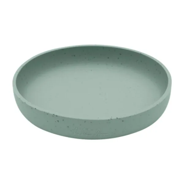 Kikkaboo Bord - Platina Siliconen - Groen> Bordjes