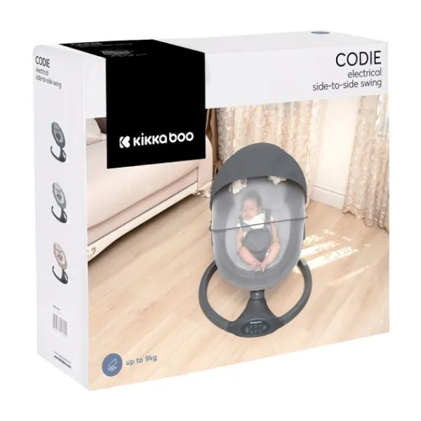 Kikkaboo Codie Electrische Schommelstoel - Beige> Swings