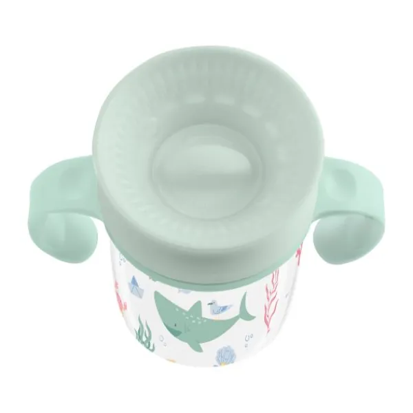 Kikkaboo Diepzee 360 Drinkbeker - 300ml - Mint> Bekers