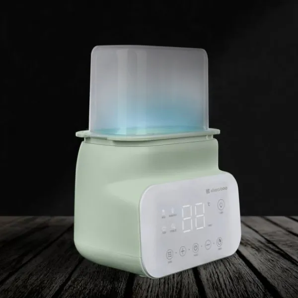 Kikkaboo Dubbele Flesverwarmer 4 in 1 Handy Mint> Flesverwarmers