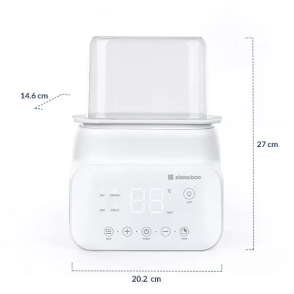Kikkaboo Dubbele Flesverwarmer 4 in 1 Handy Mint> Flesverwarmers