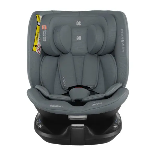Kikkaboo i-Tour Autostoel i-Size - Groep 1/2/3 (40-150 cm) - Donkergrijs> Autostoel Groep 1/2/3 (9-36Kg)