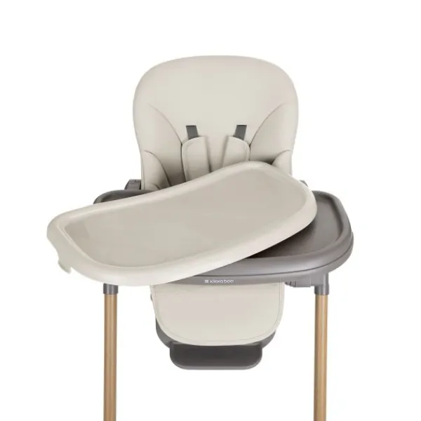 Kikkaboo Kinderstoel Olive Beige> Kunststof Kinderstoelen