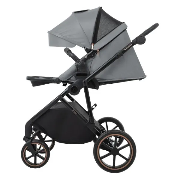 Kikkaboo Kinderwagen 2 in 1 Thea Grijs> Wandelwagens|Complete Kinderwagens