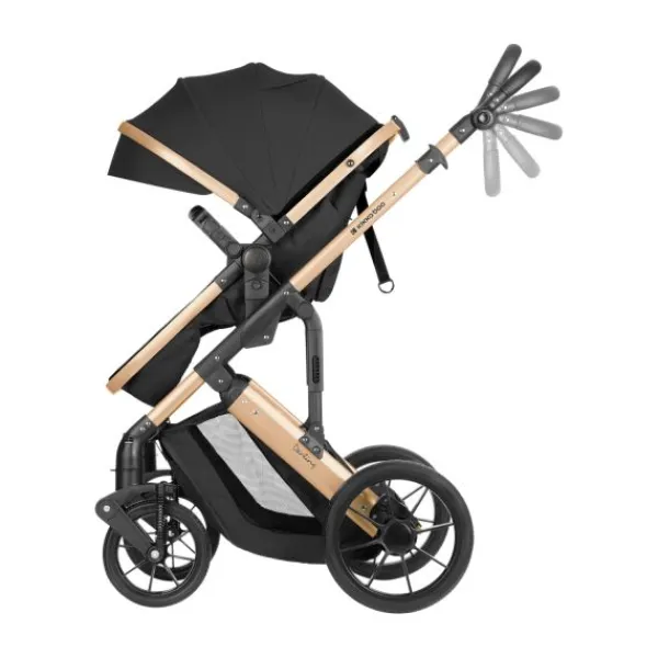 Kikkaboo Kinderwagen 3 in 1 Darling Leger Groen> Wandelwagens|Complete Kinderwagens