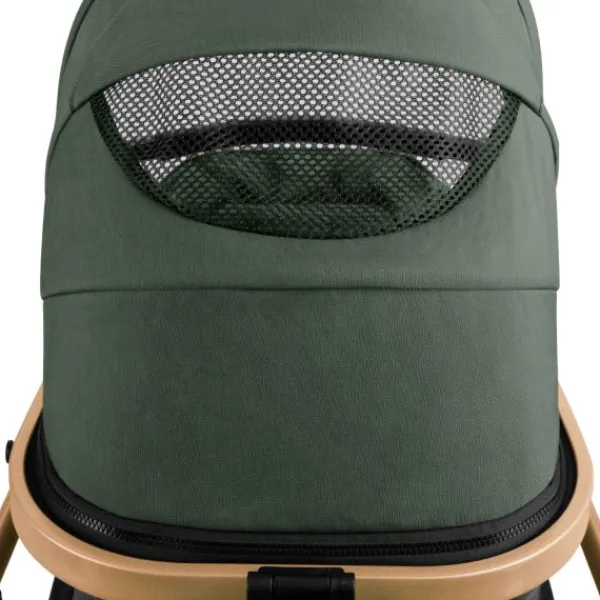 Kikkaboo Kinderwagen 3 in 1 Darling Leger Groen> Wandelwagens|Complete Kinderwagens