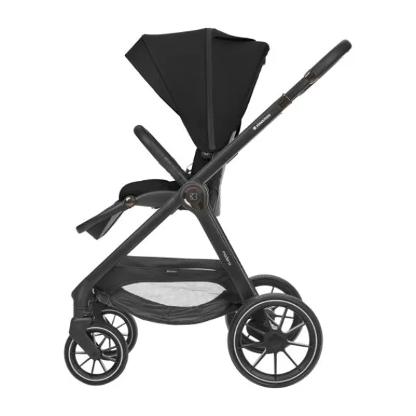 Kikkaboo Modena Kinderwagen 3-in-1 - Donkergrijs> Wandelwagens|Complete Kinderwagens