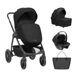 Kikkaboo Modena Kinderwagen 3-in-1 - Donkergrijs><noscript><img width=