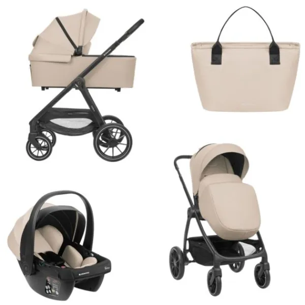 Kikkaboo Modena Kinderwagen 3-in-1 - Donkergrijs> Wandelwagens|Complete Kinderwagens