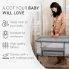 Kikkaboo Side-Sleeper Noah Grijs> Co-Sleepers