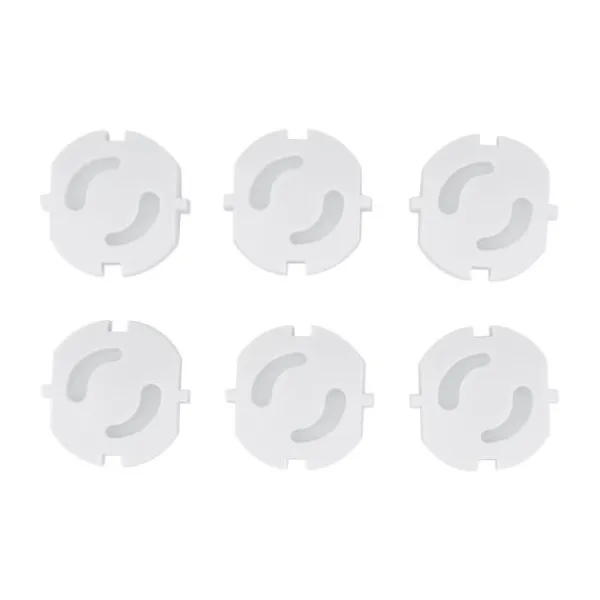 Kikkaboo Stopcontactbeveiligers 6 stuks> Stopcontactbeschermers